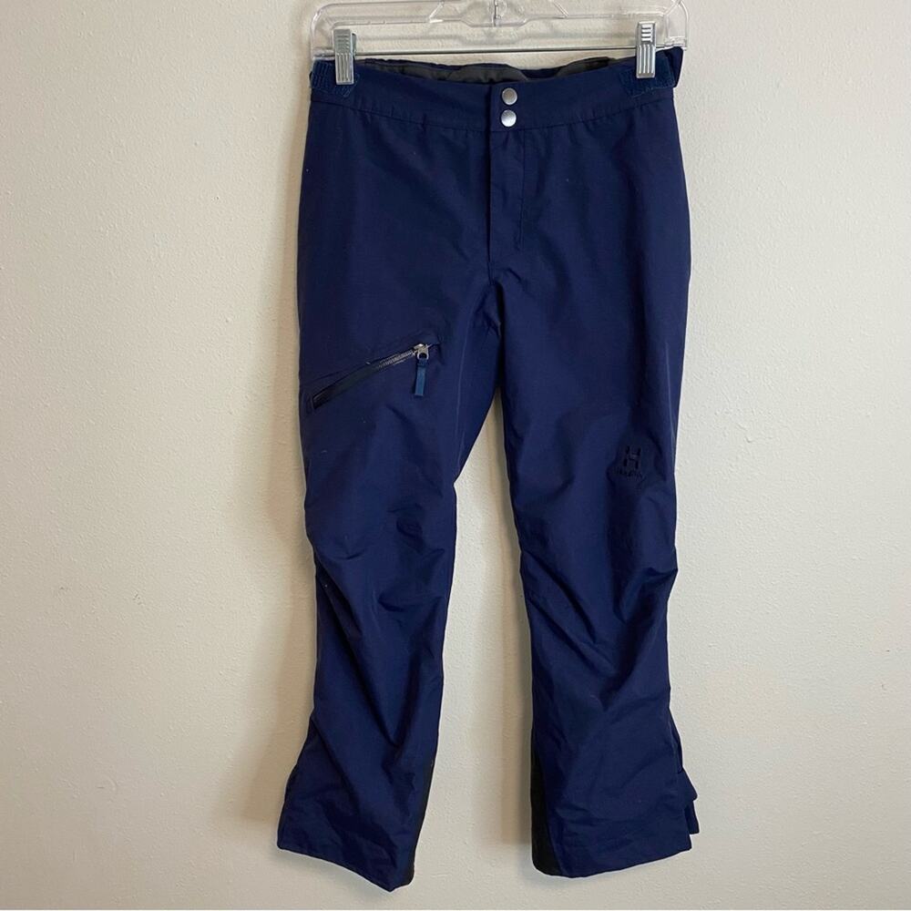 Haglofs Junior‎ Niva Insulated Pants Ski Snow Winter Navy Blue Size 10 (EU 140)